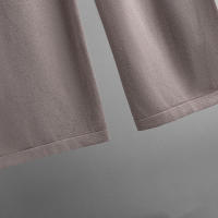 BGTEEVER-suéteres cálidos de manga larga para mujer, jersey de cuello alto y pantalones de pierna ancha de punto, trajes elegantes e informales, 2 piezas - details 32