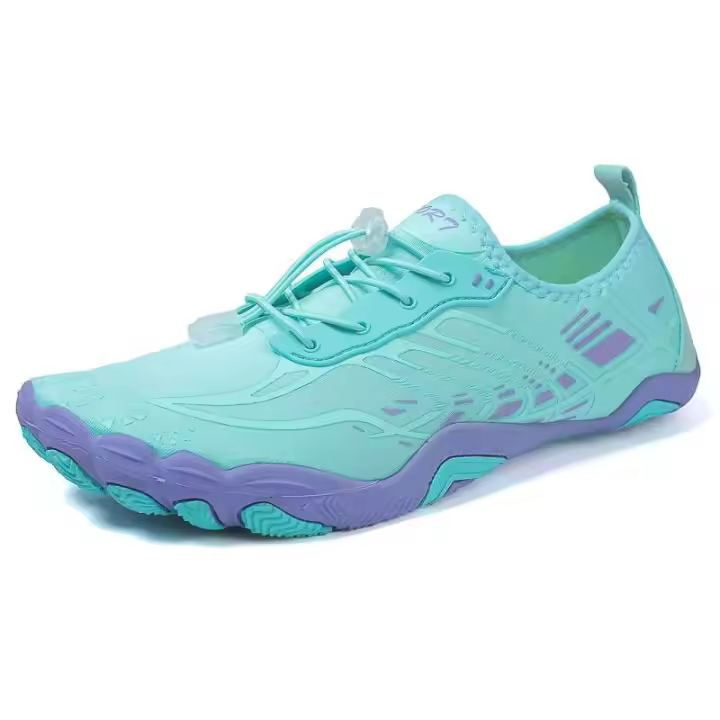 Los zapatos acuáticos unisex de goma suave para deportes de playa son transpirables y livianos, con una correa mágica - 1