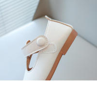 Zapatos de cuero para niñas pequeñas, zapatos planos de cuero clásicos, dulces, simples, de princesa, para niñas medianas, zapatos de vestir para bodas - details 13