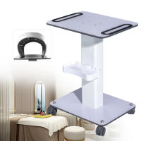 Carro rodante para salón, equipo de almacenamiento para SPA de belleza, soporte organizador para máquina con caja de almacenamiento 69*52*40cm/27,2" x 20,5" x 15,7" - details 0