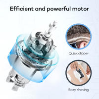 Eliminador de vello eléctrico para zonas íntimas, afeitadora de precisión para Bikini, piernas, axila, afeitadora de barba facial, afeitadora de pelo, recortadora de pelo de nariz - details 1