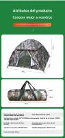 Tienda de campaña 1 personas Deportes al aire libre viajar impermeable Camping - details 10