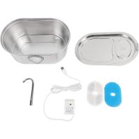 Grifo de Agua para Mascotas de Acero Inoxidable Dispensador de Bebida Automático para Perros Grandes Filtrado y Circulación Suministros para Mascotas - details 4