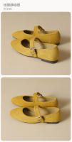 Zapatos Mary Jane Retro de Fondo Plano Weiwei Girl 313-26 Suela Suave, Boca Baja para Mujeres - details 12