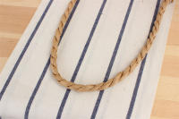 Bolso hecho a mano para mujer, bolsa de un hombro con tejido de hierba, estilo bosque, ocio, playa, novedad de Instagram - details 19