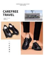 Zapatos Oxford formales cómodos con cordones de piel para hombre, para negocios, oficina, transpirables, redondos, de uso diario - details 3