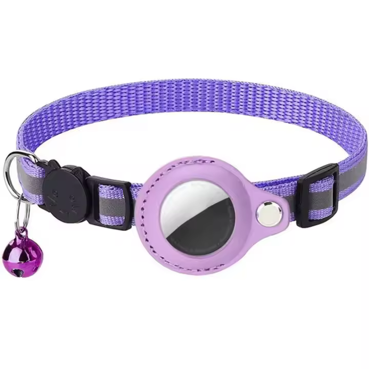 Collar localizador inteligente con GPS, tamaño ajustable para Gatos, resistant to Agua, Rastreador para Exterior, suministros para mascotas - 1