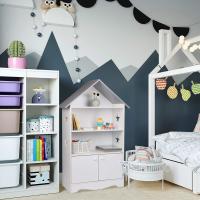 Librería Infantil para Niños con 3 Estanterías Abiertas, Librero Infantil para Habitación Organizador Multiusos, Estante de Libreria para Dormitorio Blanca - details 1