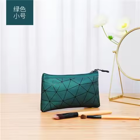 Nuevo Bolsa de cosméticos BaginsTrendy portátil de gran capacidad para mujer, bolsa de almacenamiento de mano para viaje, bolsa de aseo - 1