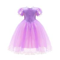 Vestido de fiesta de cumpleaños de princesa púrpura para niñas pequeñas, disfraz de Halloween, Pascua, carvinal, vestido de fiesta de vacaciones para niñas - details 33