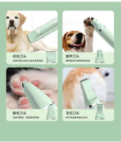 Nueva Afeitadora Eléctrica para Mascotas Tijeras de Empuje Silenciosas Recargables para Depilación de Gatos - details 5