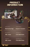 Robotime Rokr Emperor Scorpion 3D Rompecabezas Juguete Interactivo con Motor y Luz - details 13