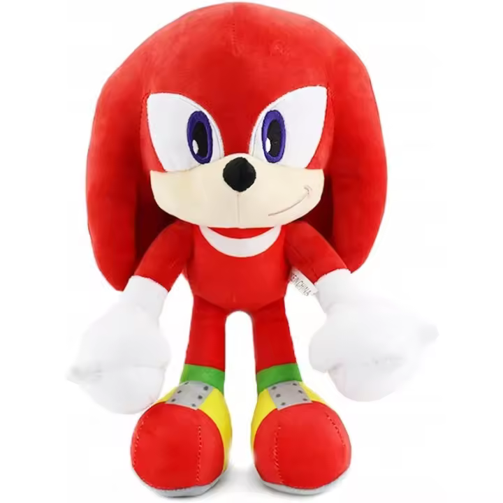 Máscara de SONIC THE HEDGEHOG PLUSZ, nudillos, 27CM - 1