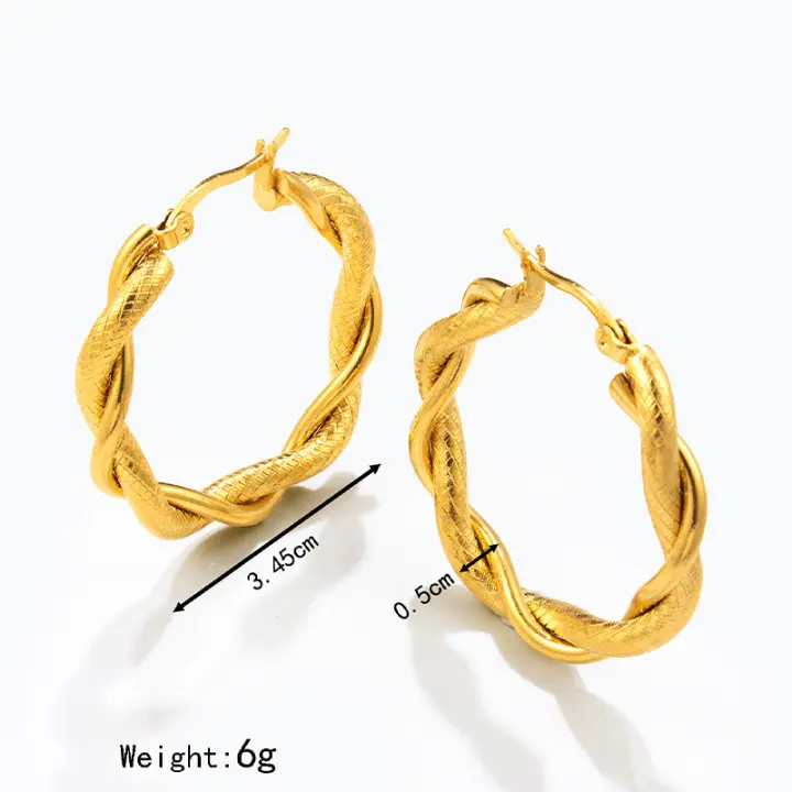 Pendientes de Aro en Plata de Ley 925, para Mujer, sencillos,Regalos originales para mujer - 1