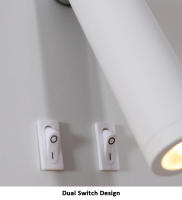 Tomaxin Lámpara de Pared Led Luz Cálida de 350 Grados Rotativa Plegable para Dormitorio, Estudio, Hotel - details 19