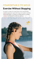 Auriculares de conducción ósea Real, cascos con pantalla Digital de 32GB, Bluetooth 5,4, MP3, IPX8, impermeables, para natación, deportes, música HIFI - details 4