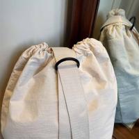 Mochila de almacenamiento para raquetas deportivas de gran capacidad, bolso de hombro ligero de nailon para Fitness, bolsa de Fitness con cordón para tenis y bádminton - details 18