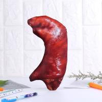Estuche para lápices de carne de patas de cerdo, baquetas de carpa, bolsa para bolígrafos con forma de pez realista con cremallera, bolsa de papelería de comida de simulación - details 4