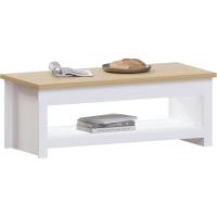 Mesa de café, Madera de ingeniería, Gris, H 40,5 x W 105 x D 47 Cm - details 7