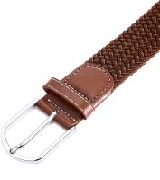 Cinturón elástico tejido para Hombres y Mujeres, tela de estiramiento, multicolor - details 3