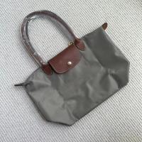 Bolso De Hombro De Lujo Para Mujer Clásico Bloque De Colores Inodoro Plegable Impermeable Bolso De Mano En Poliéster 100% - details 2