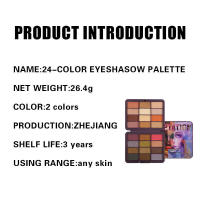 Paleta de Sombras de Ojos Bsimone de 24 Colores Resistente al Agua, Mate Perla Brillante - details 9