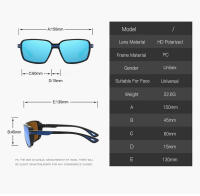 Gafas de sol superpuestas polarizadas, protección UV400 para mujer y hombre, conducción, deportes al aire libre y viajes - details 5