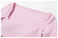 Conjunto de Yoga para Mujer de Manga Larga y Ajustado Traje Deportivo de Fitness de Cintura Alta Secado Rápido Top Largo + Leggings Material Exterior de Nylon Adecuado para Primavera/Verano - details 25