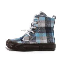 Nuevos zapatos de invierno para niños de diseñador de marca de moda, botas de piel de goma para niños, talla 4, caña alta, 2025 barato - details 2