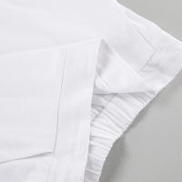 Conjunto de moda informal blanco con hombros descubiertos y pantalones, Top de tubo, ropa sencilla para ir al trabajo, novedad de verano, primavera - details 22