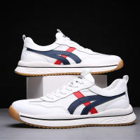 Zapatos blancos de Primavera y verano para hombres, deportes y ocio, pequeños, tablero - details 3