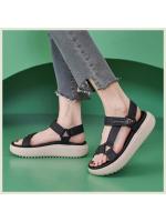 Nuevo 2025 sandalias jóvenes, deportes casuales, plataforma cómoda, Velcro, zapatos de mujer de gran tamaño - details 6