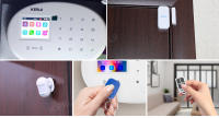 Sistema de Alarma de Seguridad para el Hogar KERUI Tuya WIFI GSM con Sensor de Movimiento Inalámbrico RFID APP IP Cámara Siren Alexa Certificación RoHS - details 8