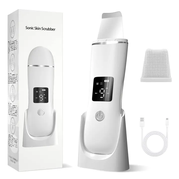 Espátula limpiadora Facial, removedor de espinillas Con 4 modos, Extractor de poros, limpieza profunda para el cuidado Facial, regalo para mujer - 1