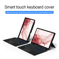 Teclado inteligente compatible con Bluetooth para tableta Samsung Galaxy Tab S9, 11 ", SM-X710 2023, retroiluminado, Trackpad, cubierta dividida - details 21