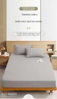 Sábana bajera ajustable con bandas elásticas, fundas de colchón antideslizantes para cama individual, doble, King y Queen, 90/120/150/180cm - details 0