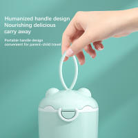 Caja de almacenamiento de leche en polvo para bebé, contenedor portátil de alimentos para cerdo, cereales esenciales, aperitivos, sin BPA - details 8