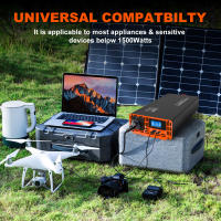 DATOUBOSS Inversor 12V/24V/48V-220V 50HZ 1500W DC a AC Convertidor de Voltaje - details 6