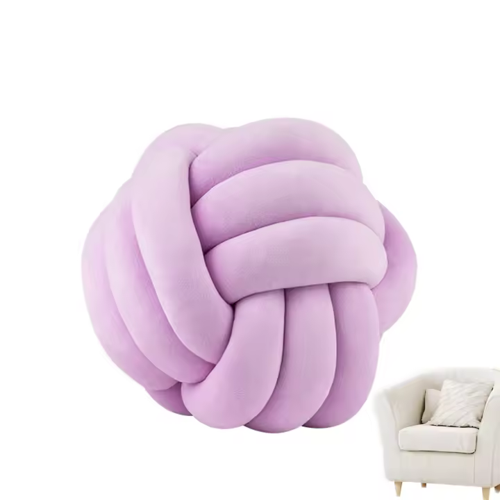 Bola de Punto para el Hogar Cojín Creativo para Sala de Estar u Dormitorio - 1