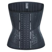 Entrenador de cintura de látex con 25 huesos de acero, moldeador de cuerpo, corsé largo para Torso, ropa moldeadora, Fajas colombianas, faja adelgazante para vientre - details 2