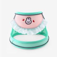 Conjunto de arnés y correa para mascotas a prueba de Escape, diseño de babero, chaleco con cuello para perros transpirable, correa y arnés para mascotas cómoda y ajustable - details 11