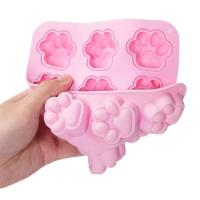 Molde de Silicona para Alimentos de Perros Bandeja de Hielo con Impresión de Patas de Mascota - details 5