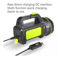 Linterna LED Potente Lámpara de Mano Portátil Recargable Modos de Iluminación para Senderismo y Camping Ahorro de Energía Deportes y Exteriores - details 10