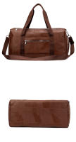 Bolsa de lona para gimnasio y Yoga para hombre, para acampar al aire libre, senderismo, escalada, bolsa de viaje de PU, bolsas deportivas grandes para Fitness con paquete de zapatos, almacenamiento de fin de semana - details 16