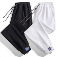Pantalones de chándal para hombre Cintura elástica holgada Sudadera para correr Sudadera casual para todas las estaciones - details 3