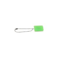 Mini llavero tradicional de Mahjong, llavero de Mahjong bonito de la suerte, colgante de estilo chino de resina verde, regalo de cumpleaños - details 5