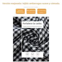 Pantalones Casuales de Encaje Estilo Completo de Pierna Ancha Culottes de Verano para Mujeres - details 10