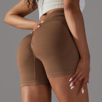 Hamidou pantalones cortos de Yoga para mujer, Shorts de Fitness para correr, ciclismo, transpirables, cintura alta, entrenamiento, gimnasio, Verano - details 16