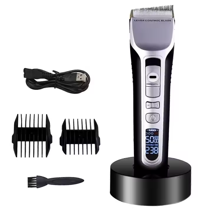 Cortapelos eléctrico Modelado para hombres domésticos Razón eléctrica Peluquería Peluquería Cortapelos especiales Cortapelos eléctricos Cabeza inclinada - 1