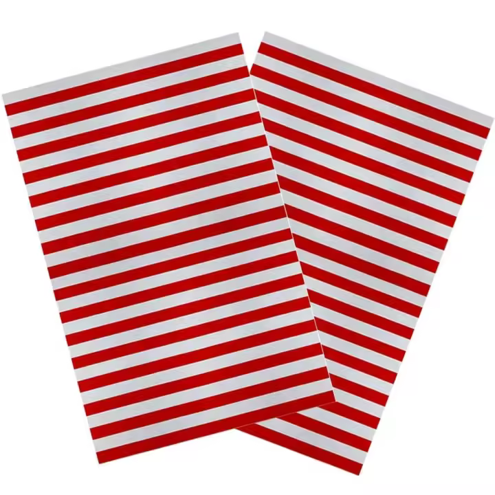 Mantel a rayas para fiesta de Festival, tela decorativa, cubierta impermeable, diseño de pasillo de tela de plástico para restaurante, circo, - 1
